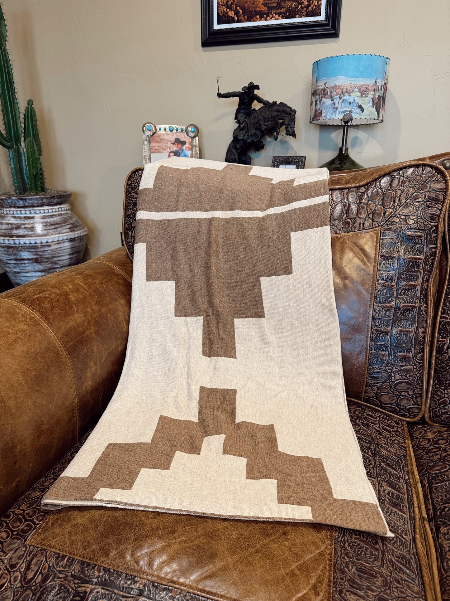 The Presidio Blanket in Tan