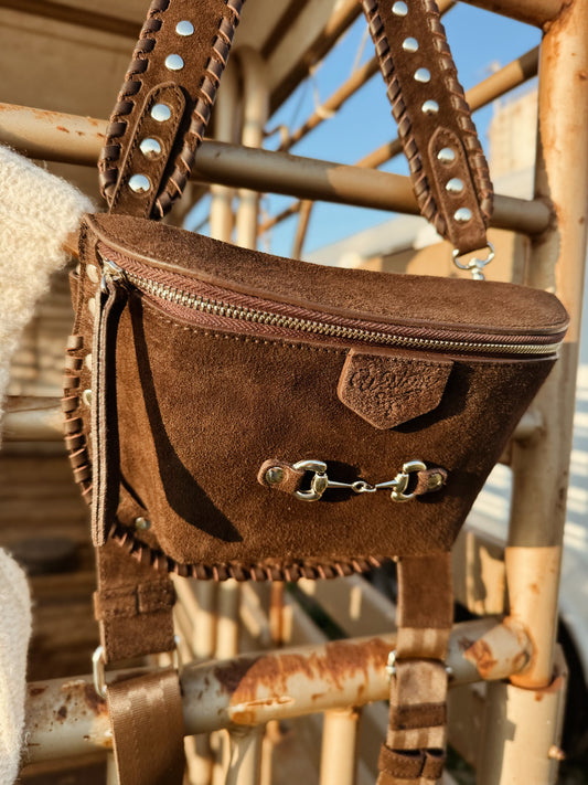 Western + Co. Lil’ Bit Bum Bag in Bay