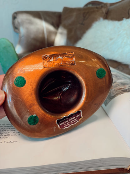 VINTAGE COPPER COWBOY HAT