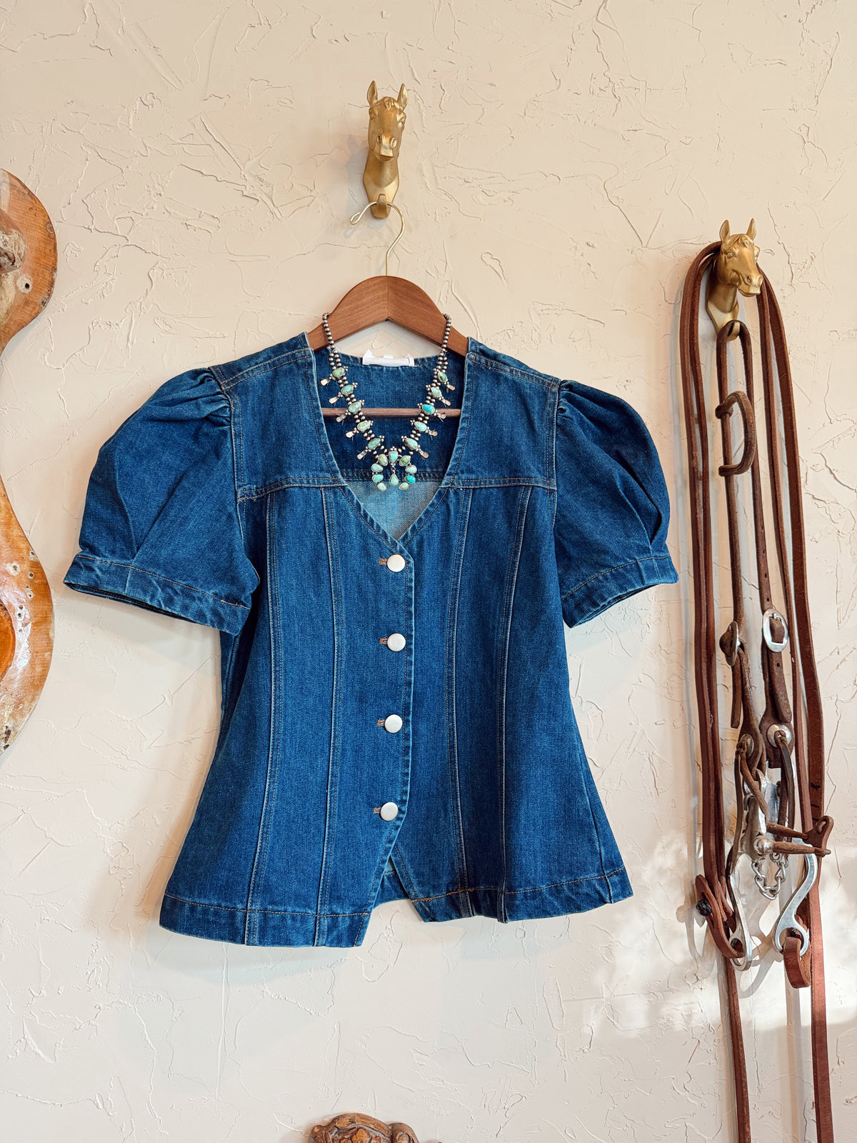 The Deville Denim Top