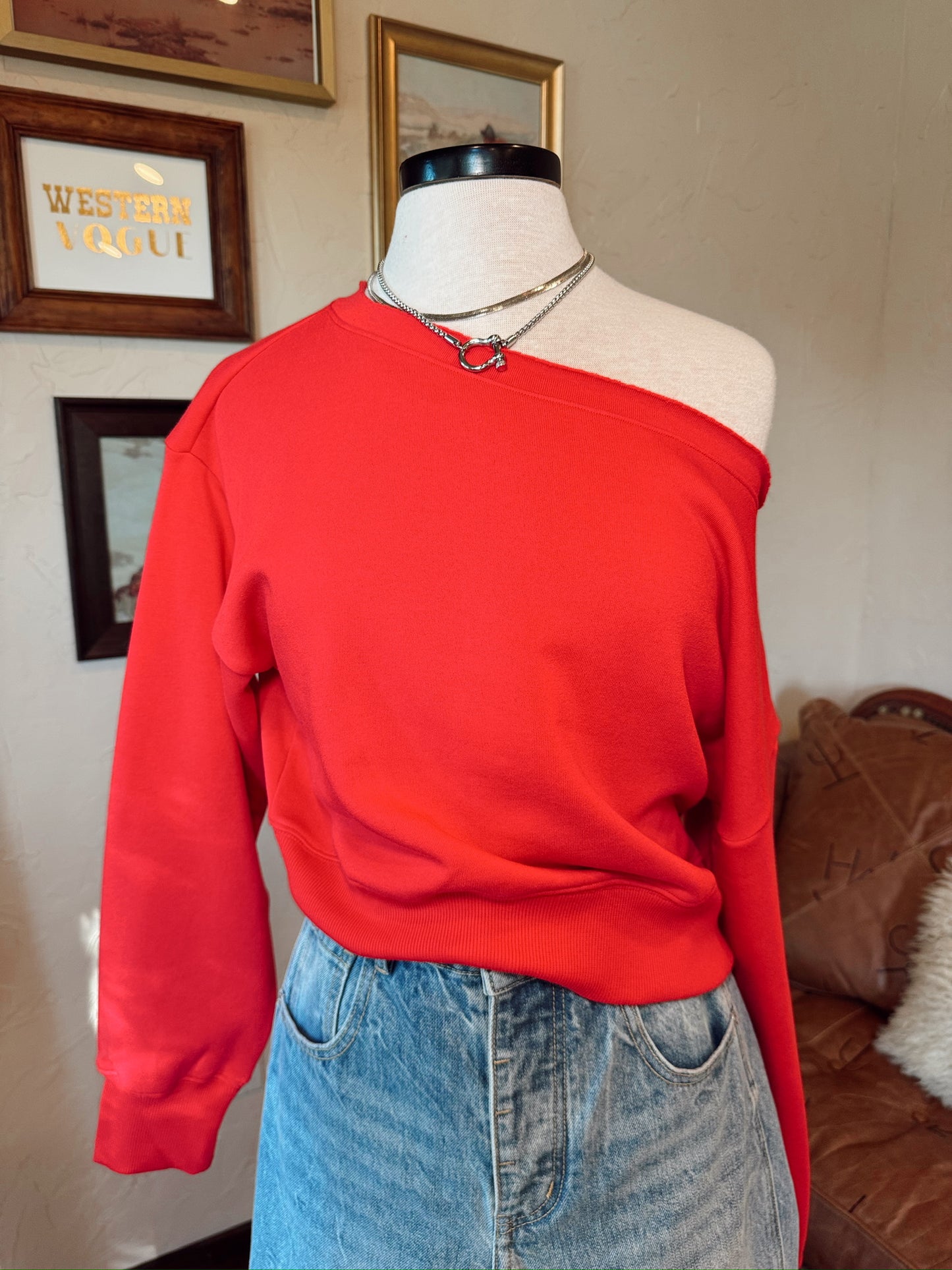 The Oden Top in Red