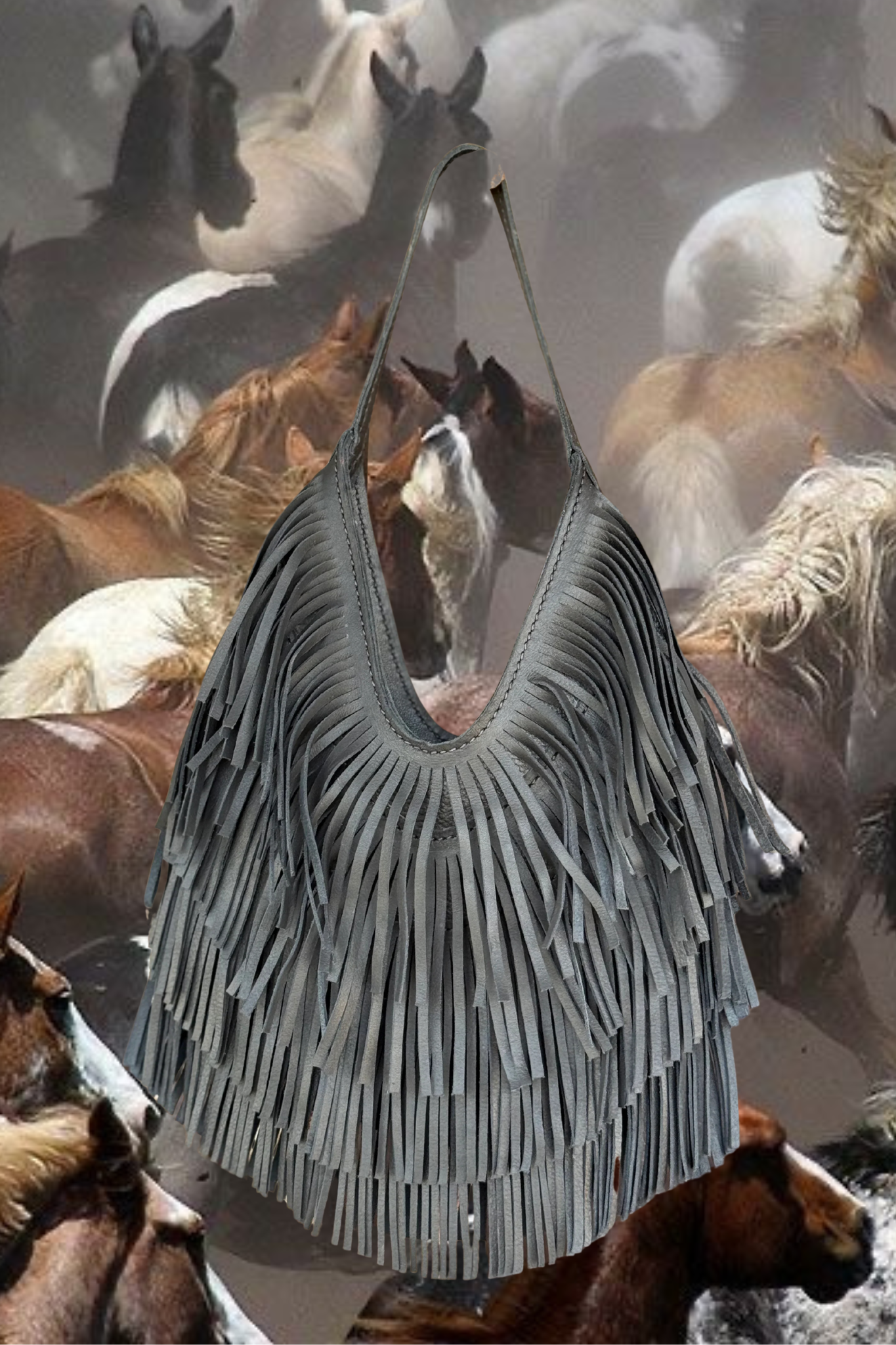 The Rowdy Bag in Black