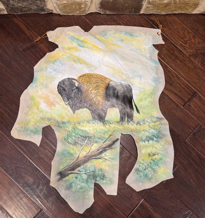 The Painted Cowhide