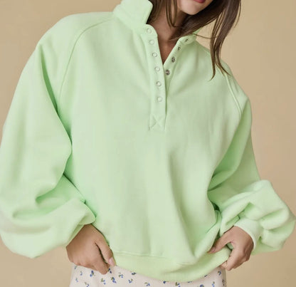 The Piper Top in Apple Green