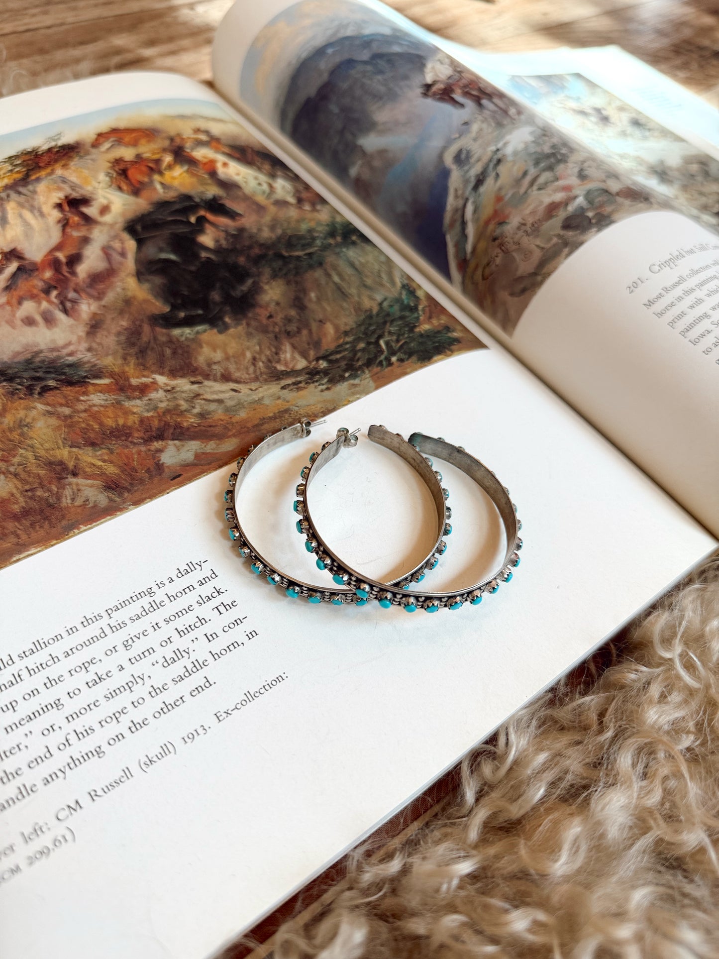 The Turquoise Hoops