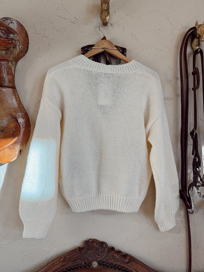 The Roping Cowboy Cardigan