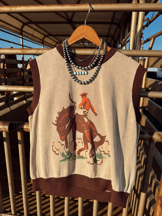 The Buck Yeah Sweater Vest