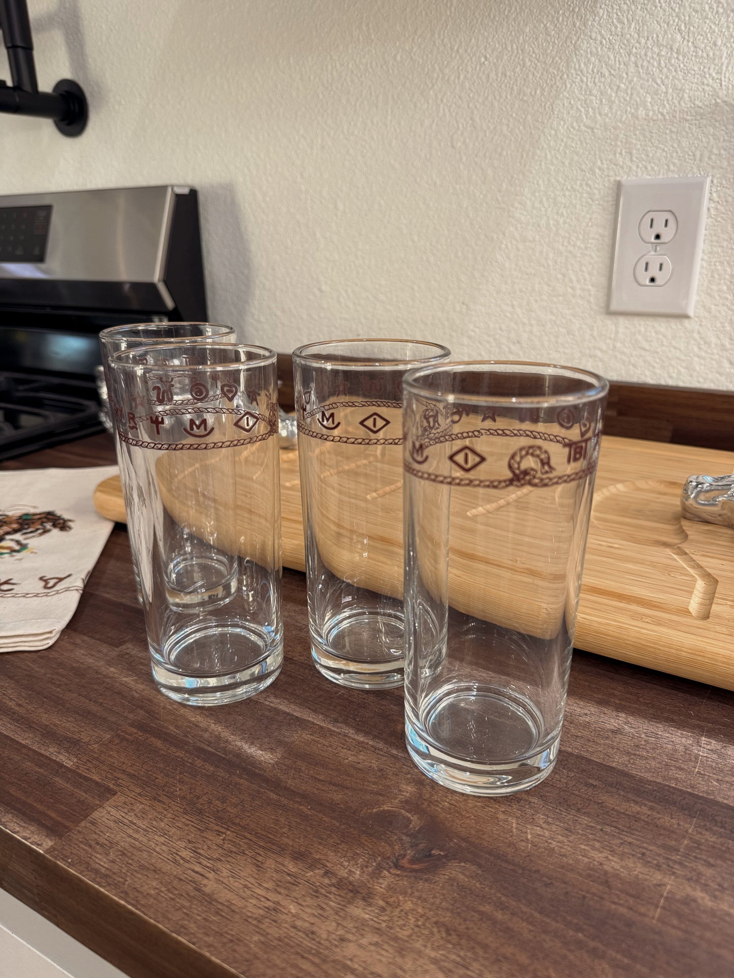 The Branded Water Glass Set