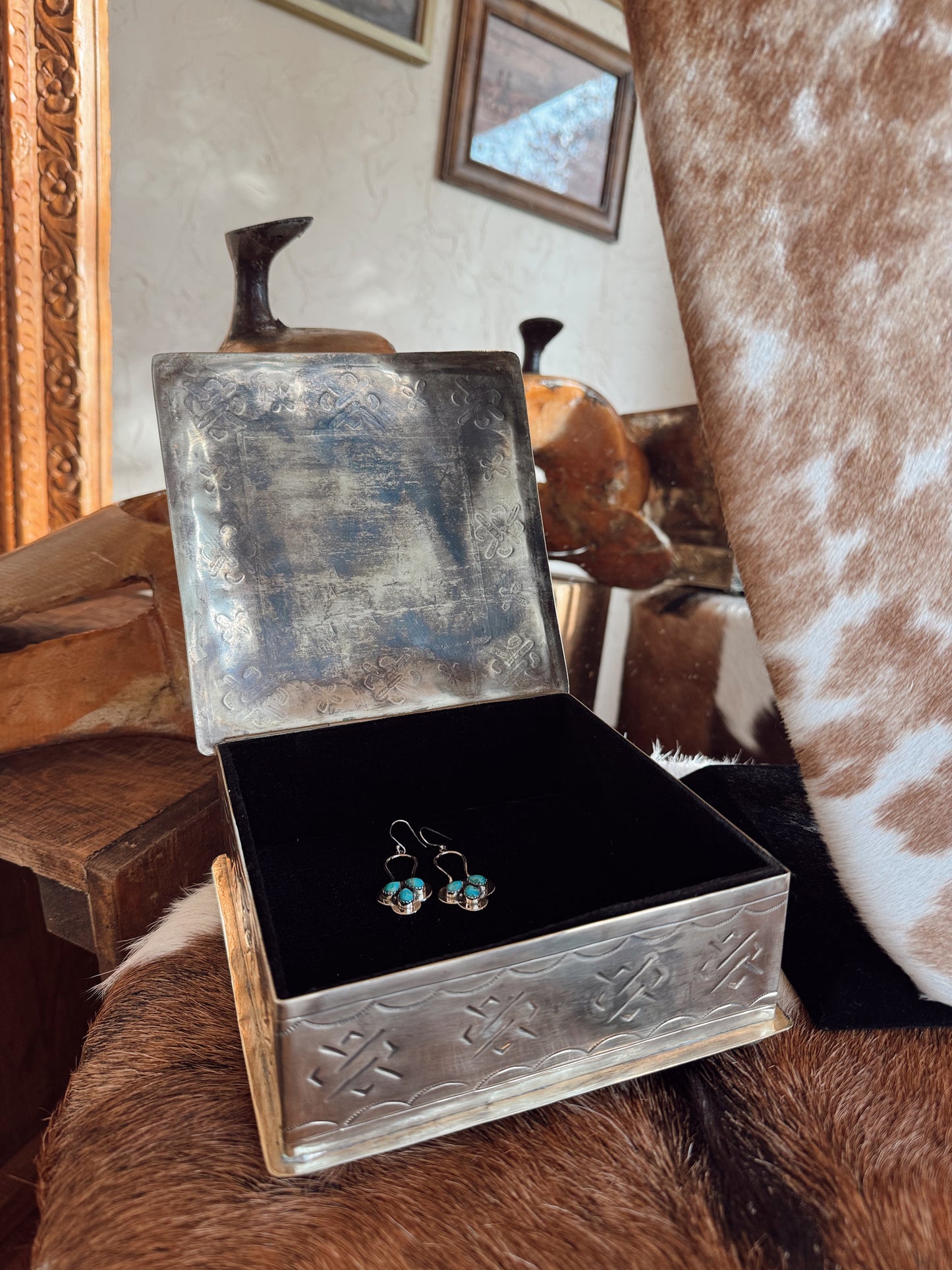 The Virgil Bronc Silver Box