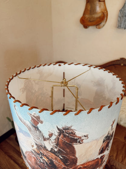 The Pasture Roping Lampshade
