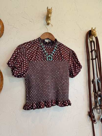 The Prine Smocked Top