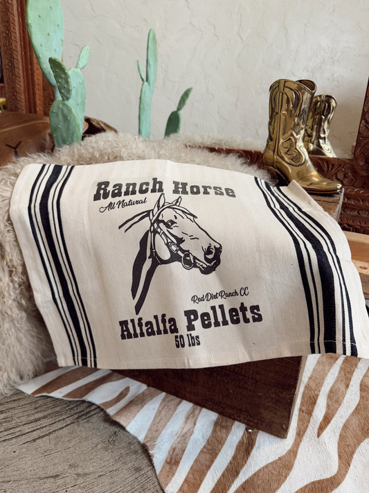 The Ranch Horse Kitchen Towel {2 COLORS}