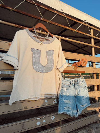 The Lucky Patchwork Top