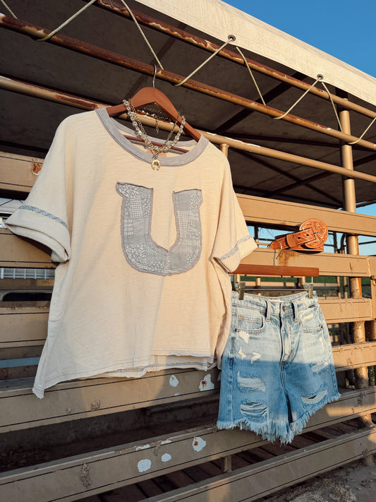 The Lucky Patchwork Top