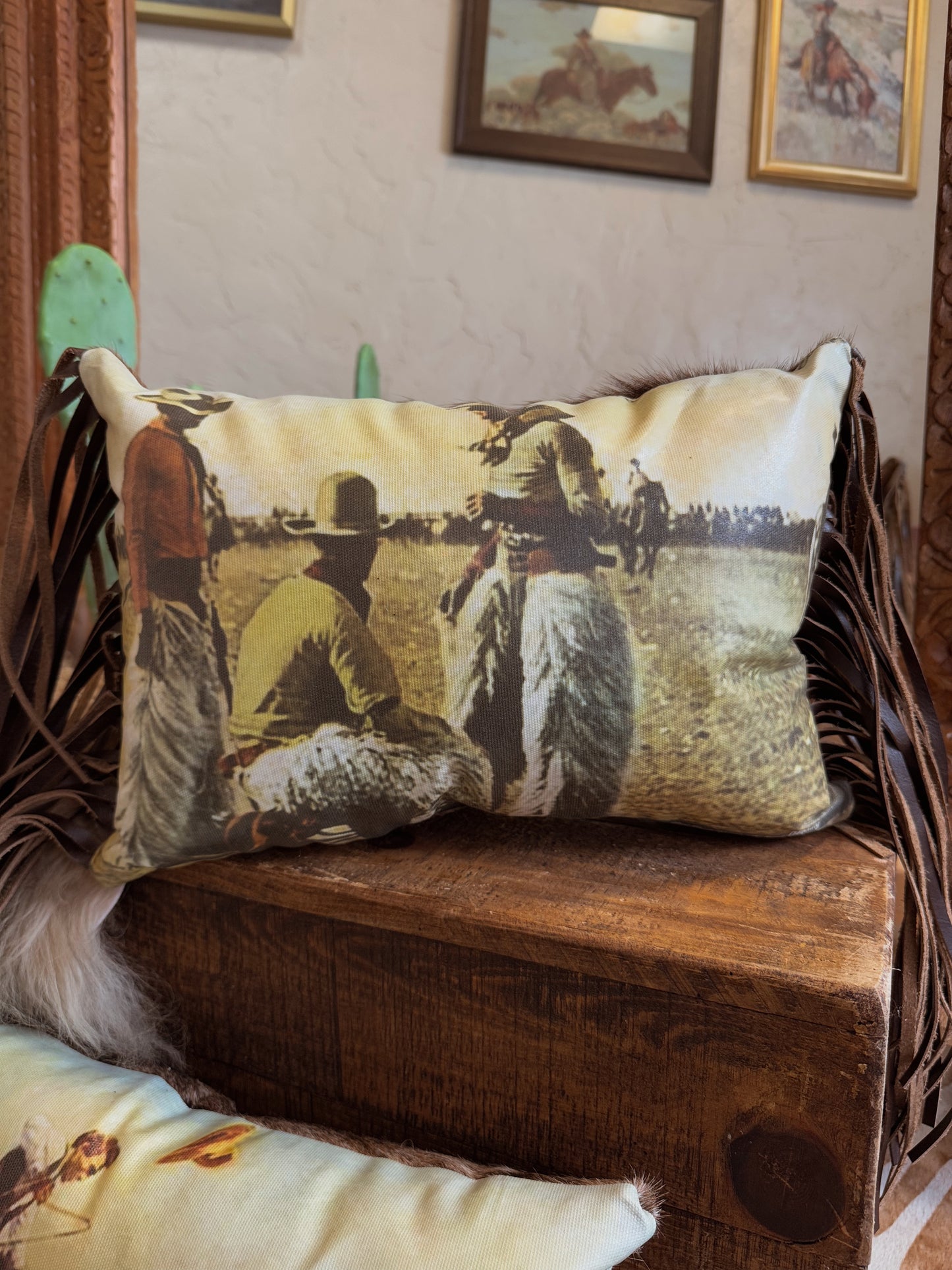 The Wooly Chaps Pillow