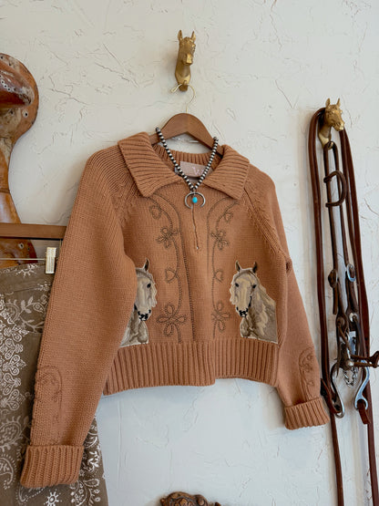 The Palomino Embroidered Sweater