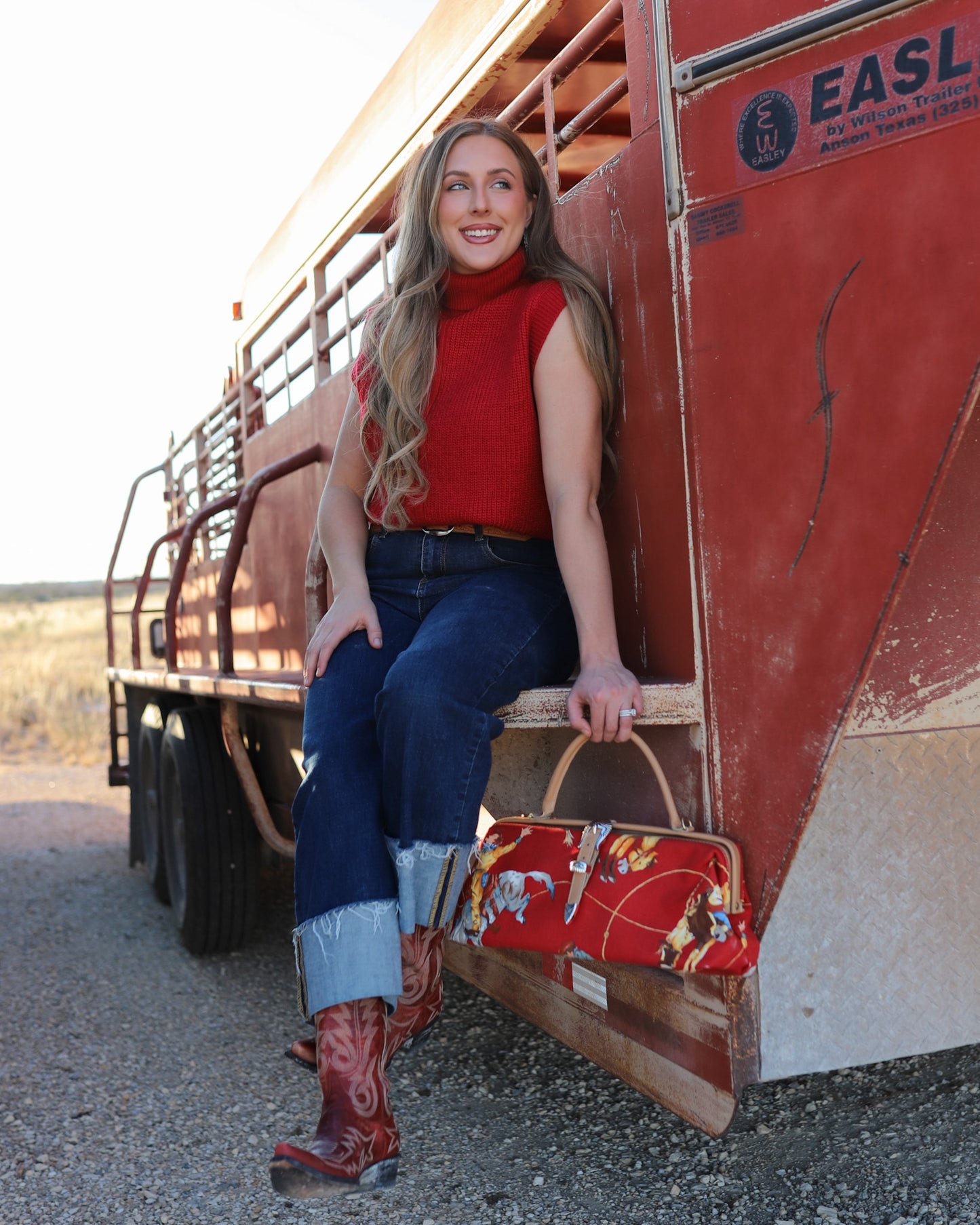 The Reid Top in Red