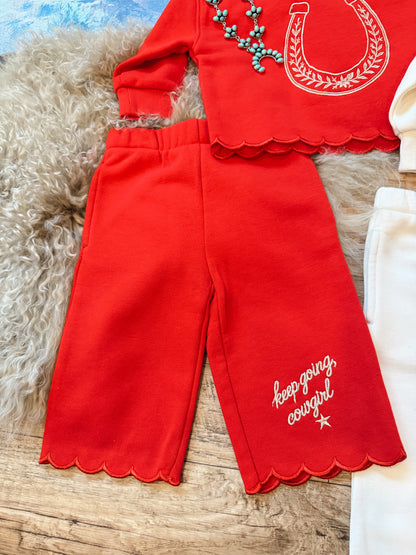 The Keep Going Cowgirl 12M-4T Set