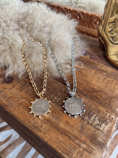 The Cowpony Coin Necklace