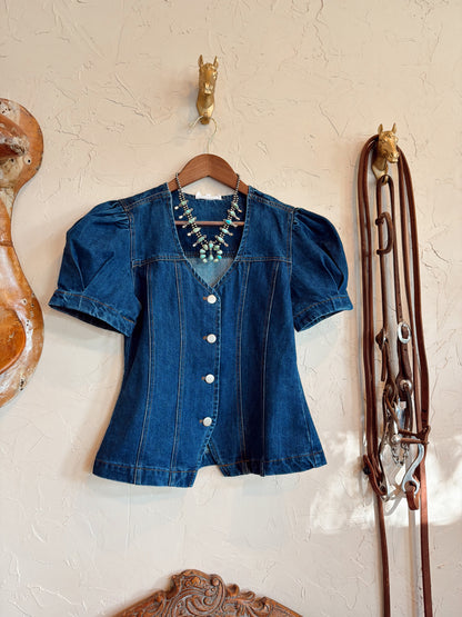 The Deville Denim Top