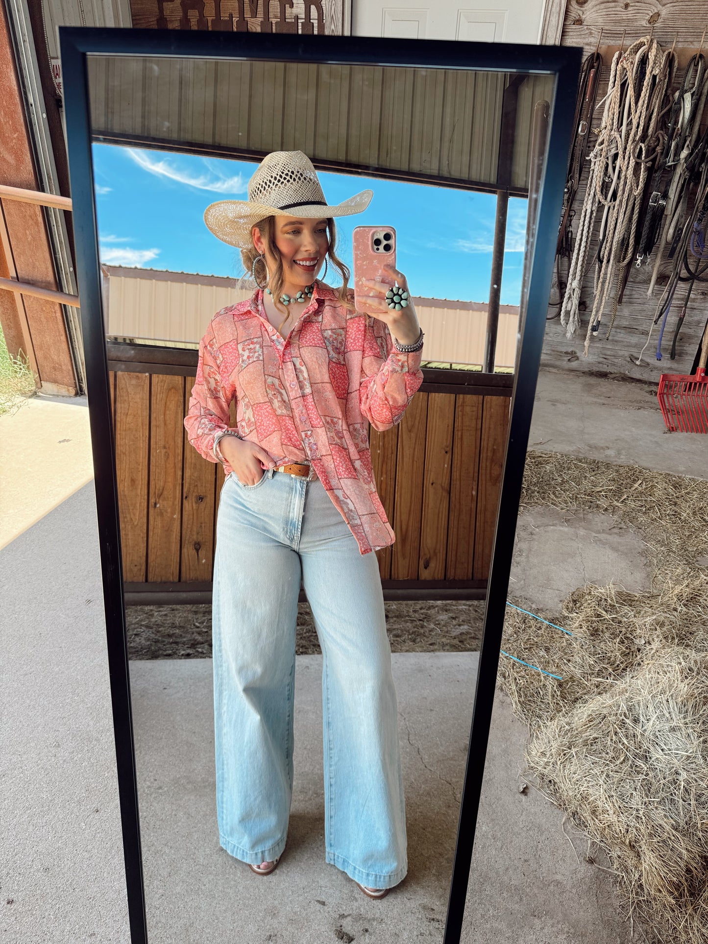 The Bennie Patchwork Top-BEST SELLER