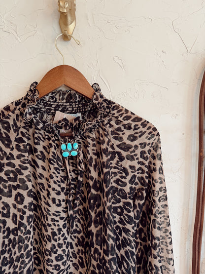 The Langford Leopard Top