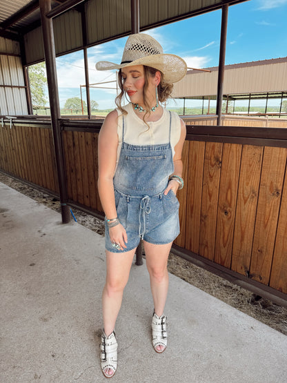 The Durango Denim Romper