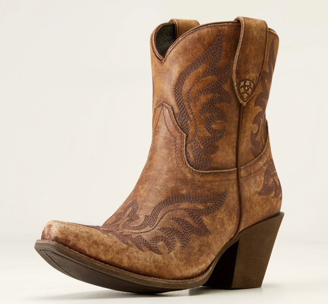 The Ariat Chandler Naturally Distressed Brown Boots