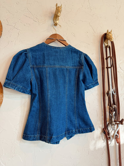 The Deville Denim Top