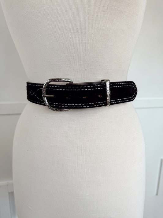 The Gunslinger Belt in Black