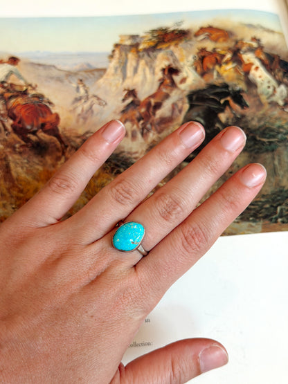 The Kingman Turquoise Ring