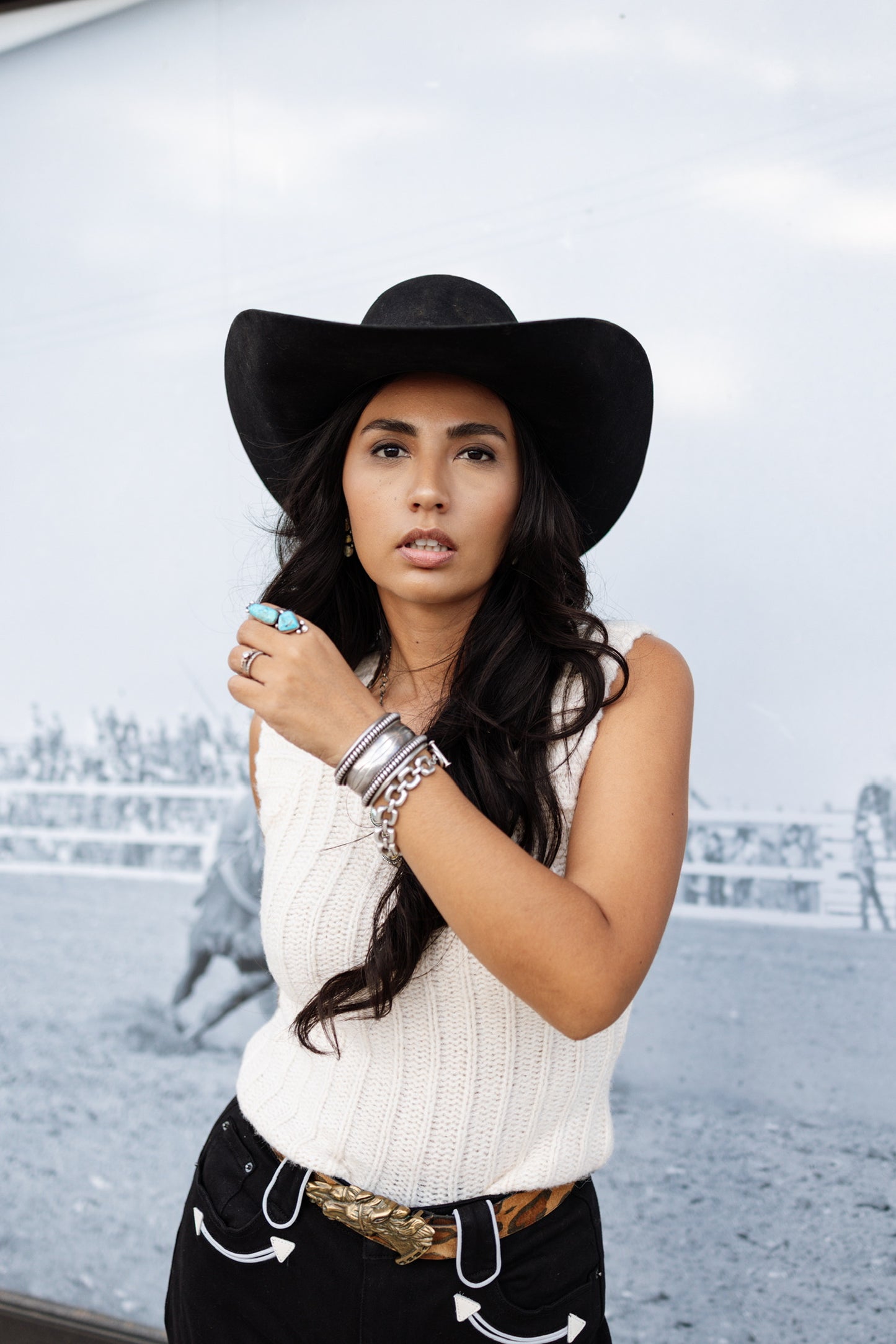 The Sawyer Top in Cream