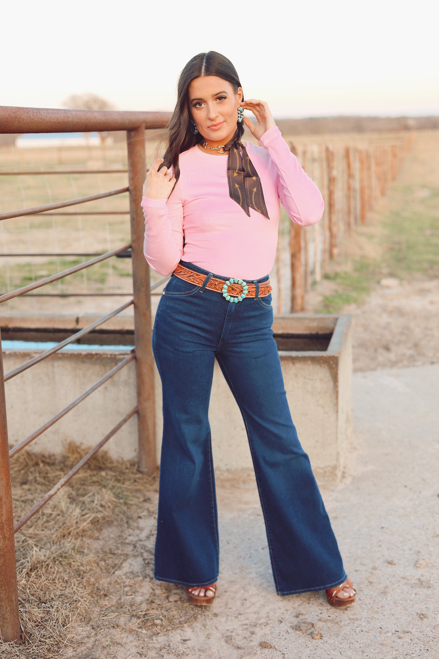 The Bakersfield Top in Pink