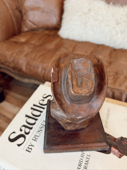 Vintage Cowboy Statue