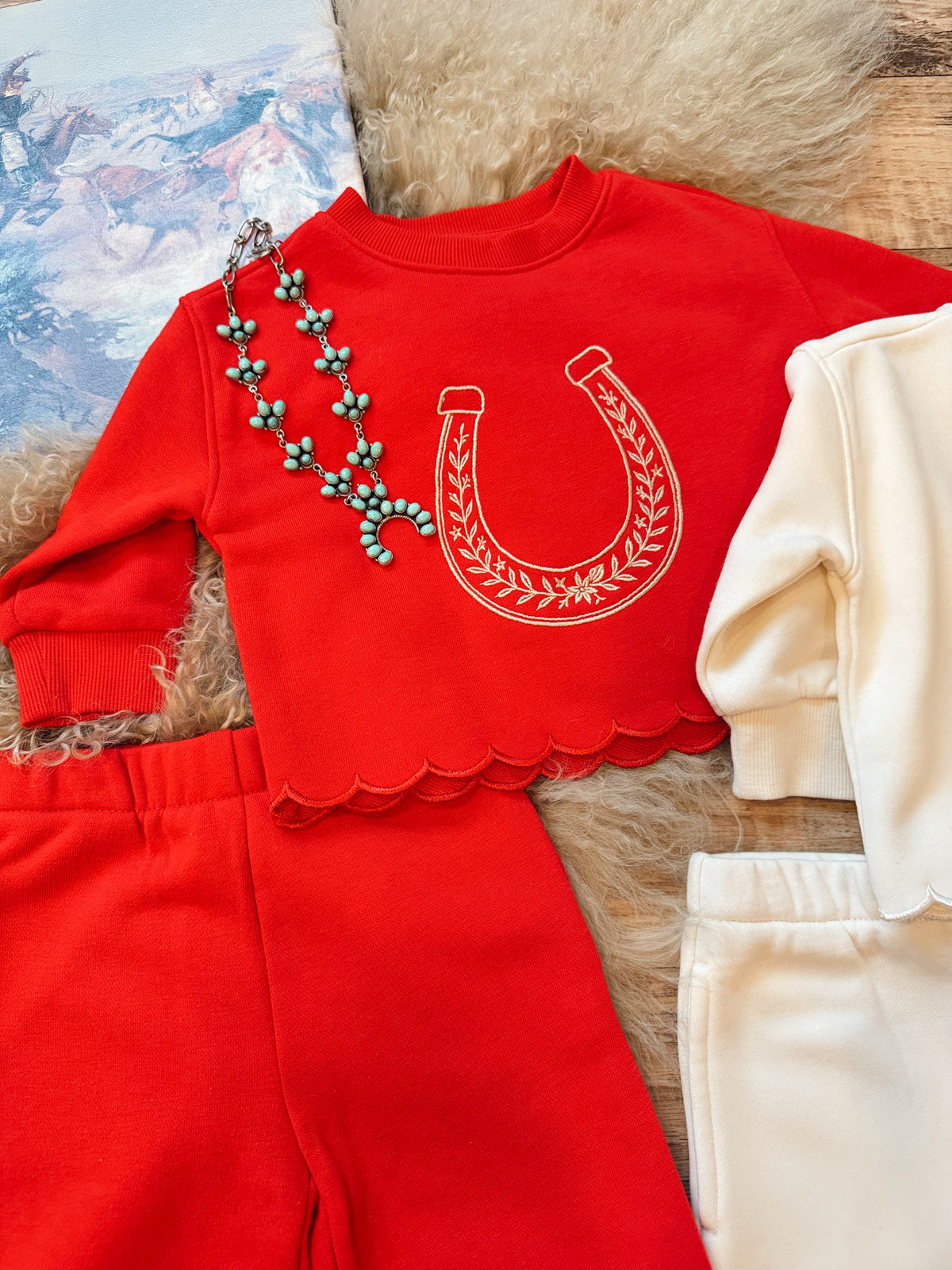 The Keep Going Cowgirl 12M-4T Set