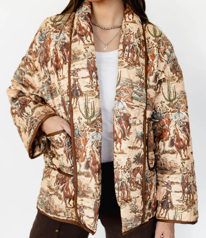 The Cowboy Way Quilted Jacket