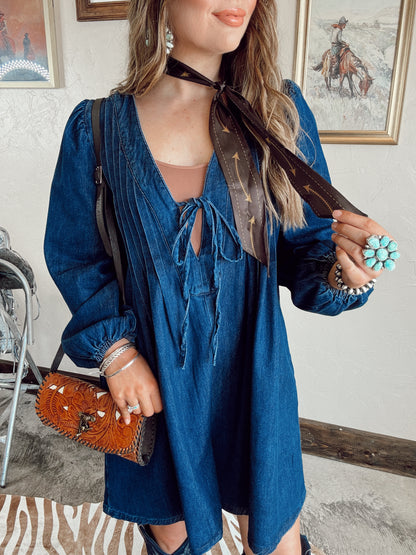 The Danbury Denim Romper