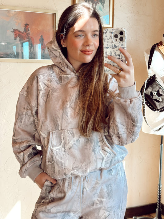 The Grey Tree Camo Hoodie