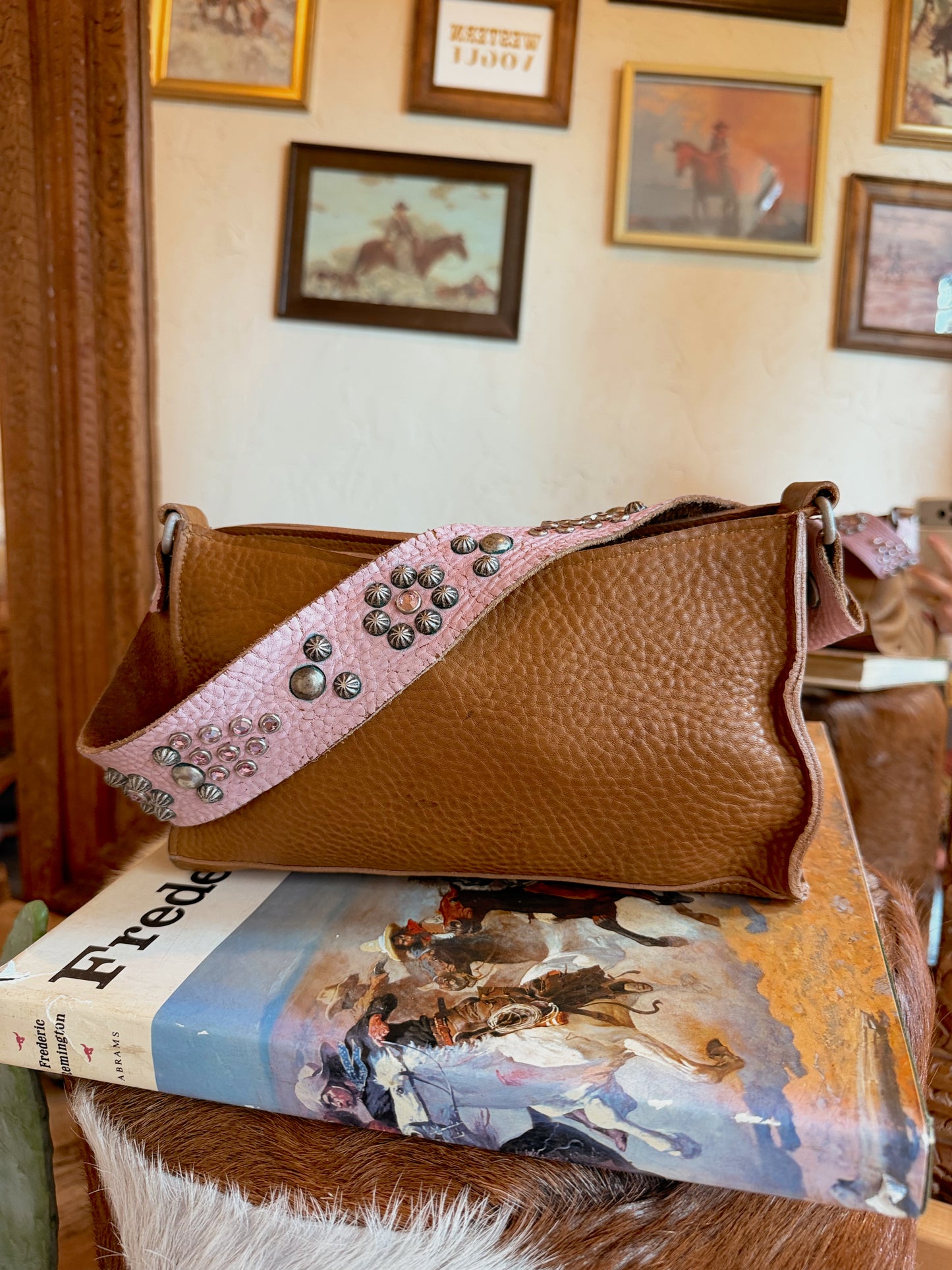 The Pink Camel Two Bar West Bag