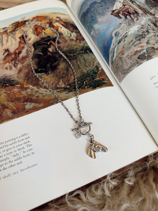 The Filly Necklace in Silver