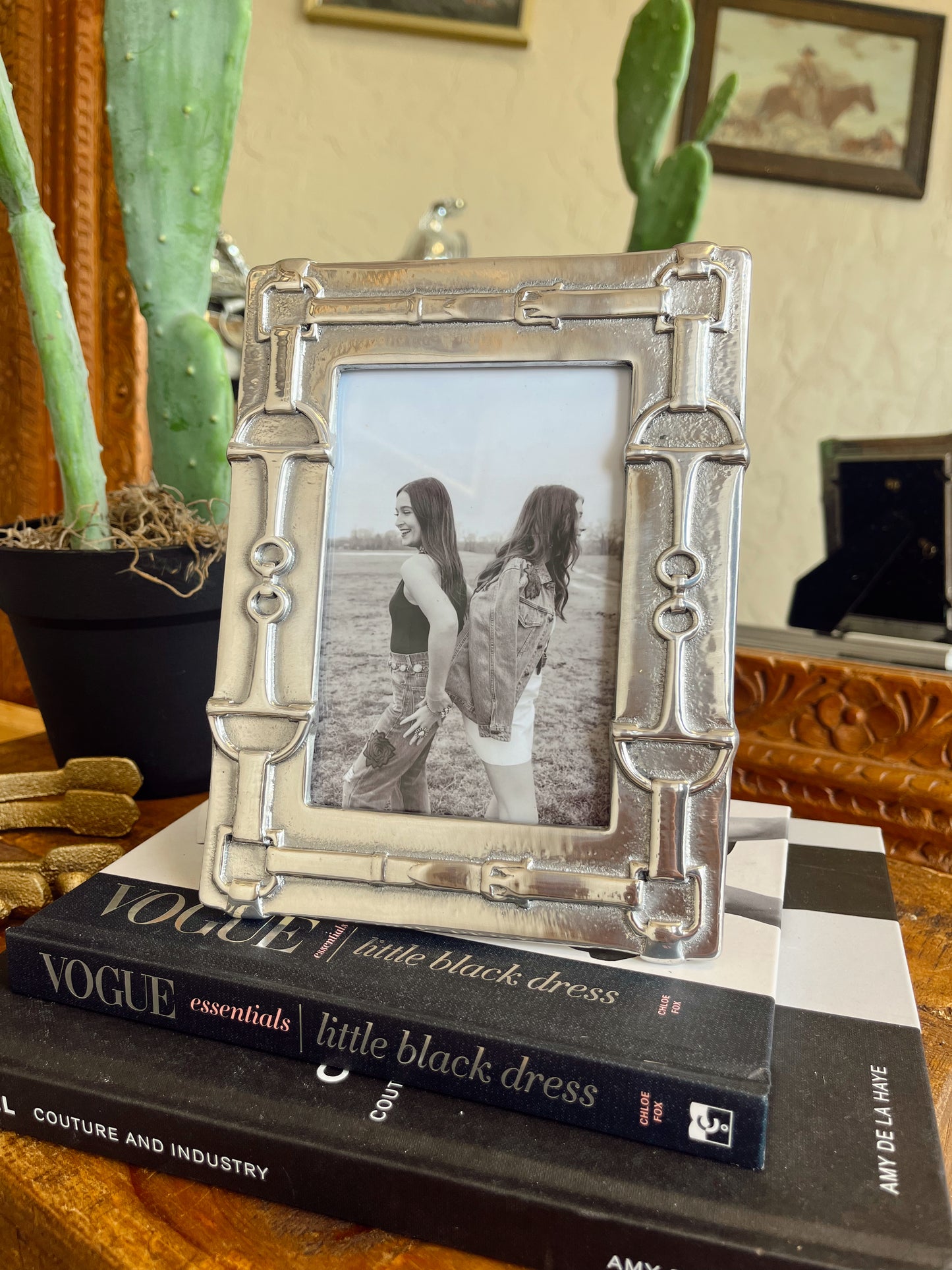 The Horse Bit Picture Frame