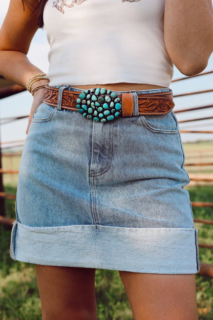 The Decatur Denim Skirt
