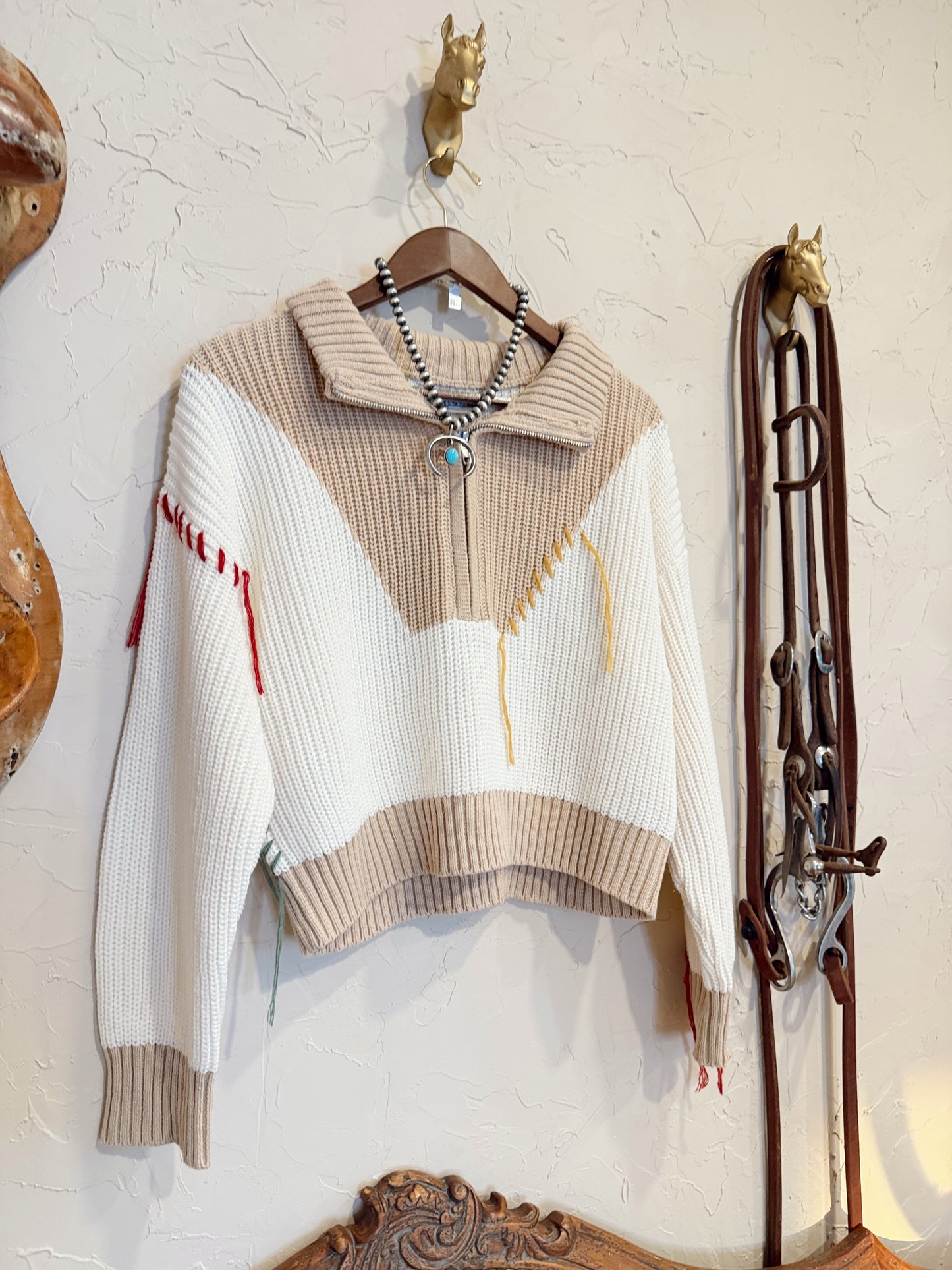 The Jessie Embroidered Sweater