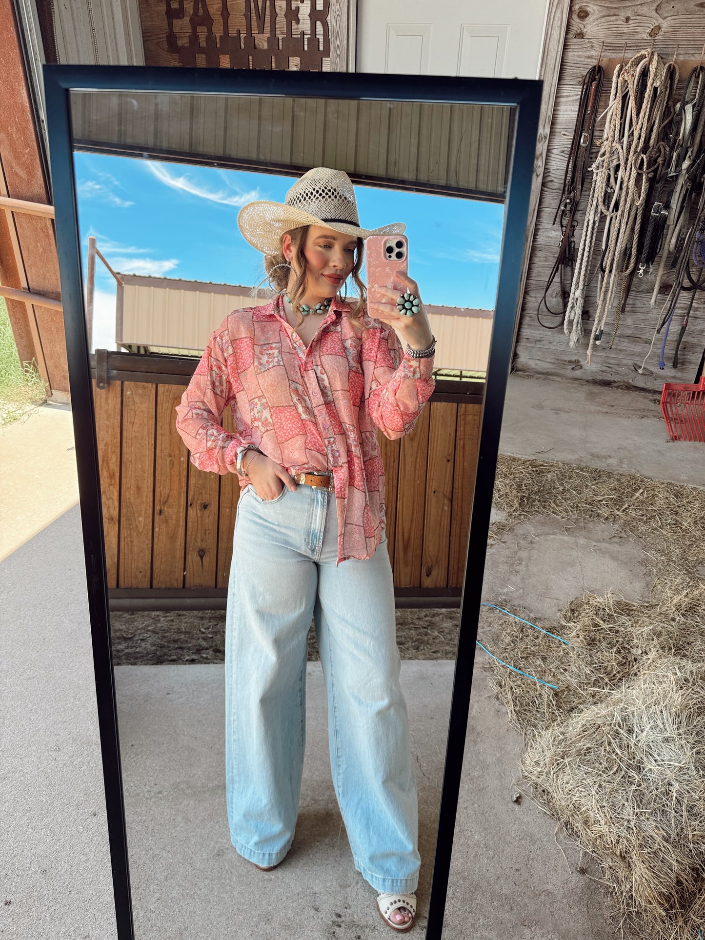 The Bennie Patchwork Top-BEST SELLER