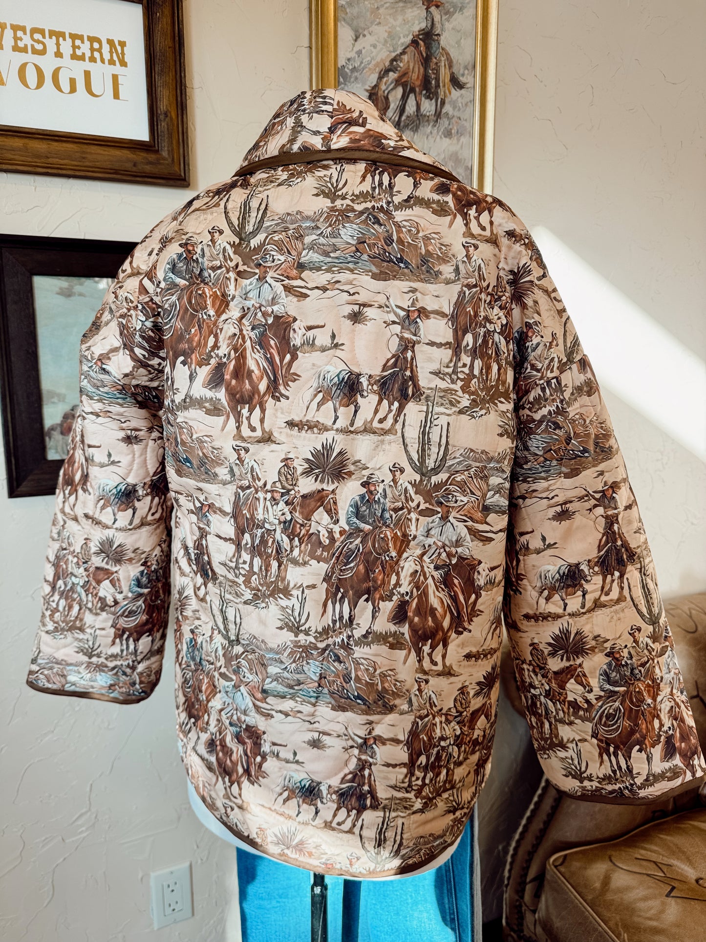 The Cowboy Way Quilted Jacket