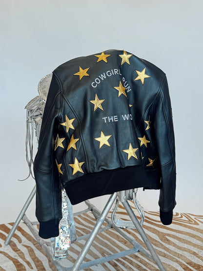 The Cowgirls Run The World Bomber Jacket