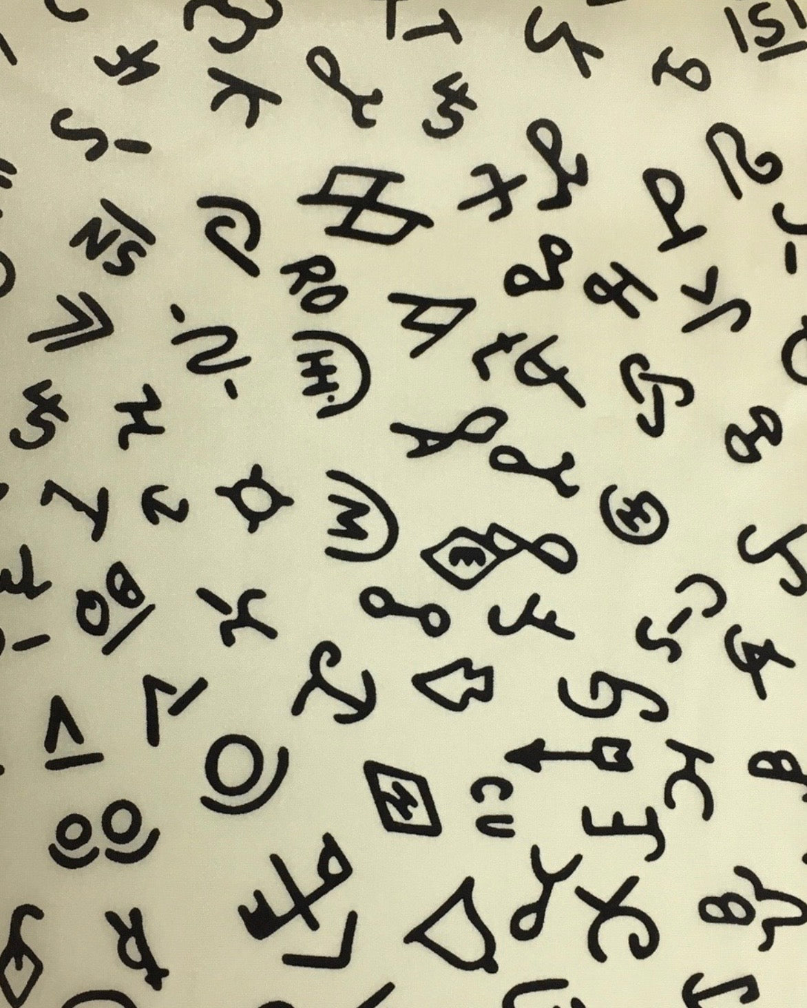 The Mini Brand Wild Rag in Ivory