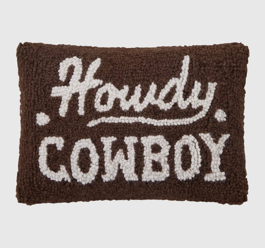 The Howdy Cowboy Hook Pillow