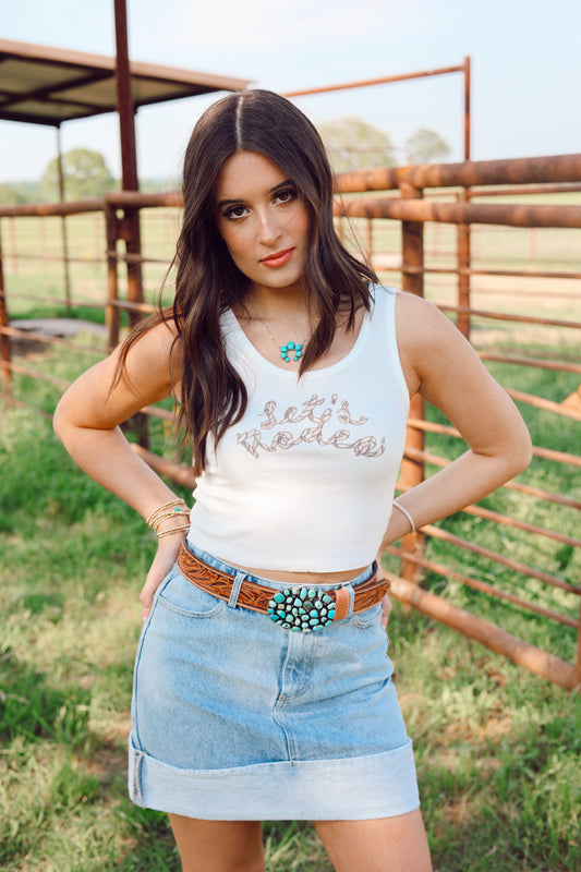 The Let's Rodeo Tank