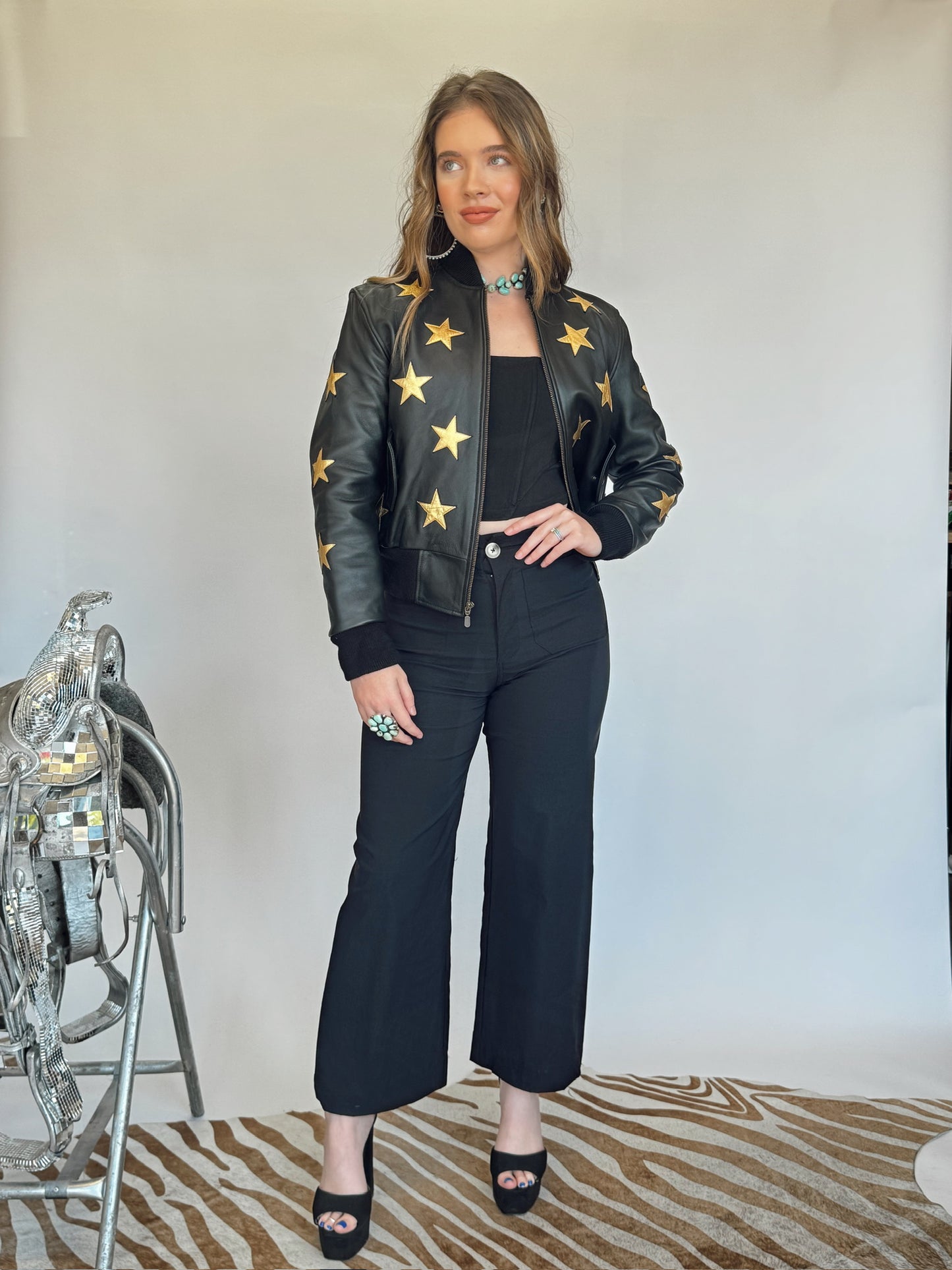 The Cowgirls Run The World Bomber Jacket